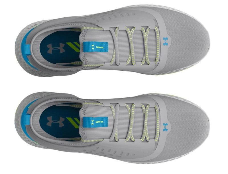 Under Armour GS Charged Phantom SL Junior Golfschuhe, grau/blau