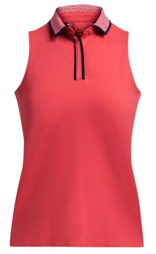 Under Armour Iso-Chill Damen Poloshirt, rot