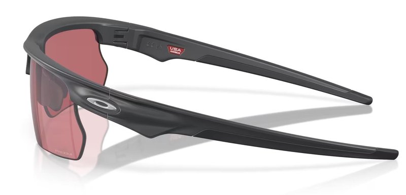 Oakley BISPHAERA Sonnenbrille, Matte Carbon/PRIZM Dark Golf