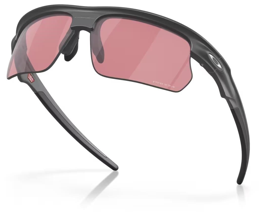 Oakley BISPHAERA Sonnenbrille, Matte Carbon/PRIZM Dark Golf