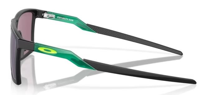 Oakley FUTURITY SUN Sonnenbrille, Matte black/PRIZM Jade Grey