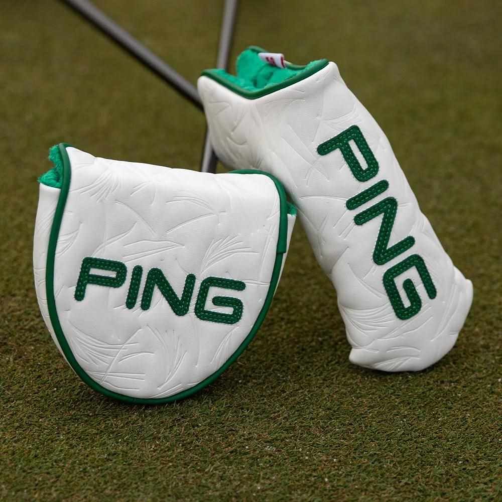 PING Looper Blade Putter Headcover, weiß/grün