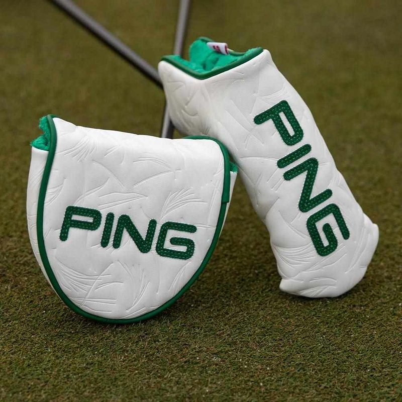 PING Looper Blade Putter Headcover, weiß/grün