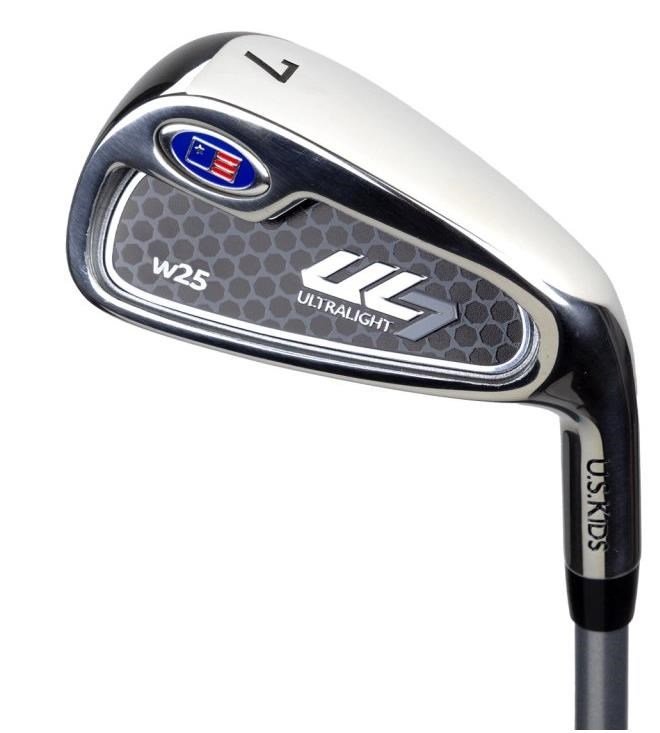 U.S. Kids Golf UL7-45 (114 cm) W25 Junior Eisen 7 (38°), Graphit
