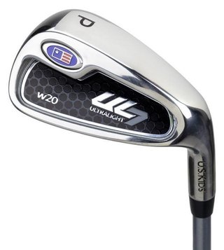 U.S. Kids Golf UL7-51 (130 cm) W20 Junior Pitching Wedge (48°), Graphit