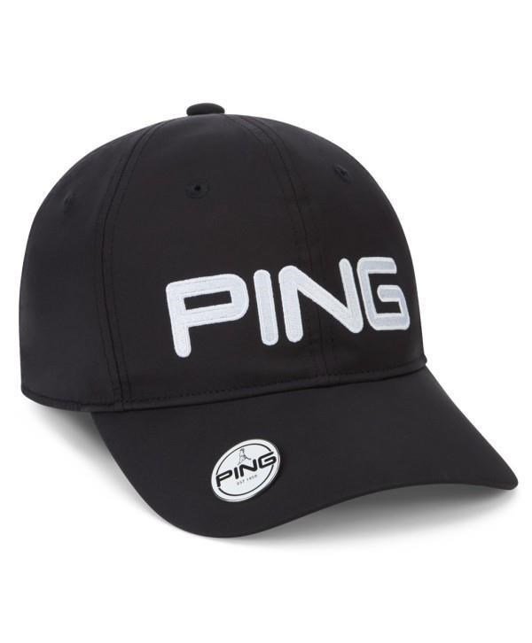 Ping Ball Marker Golf Cap, schwarz