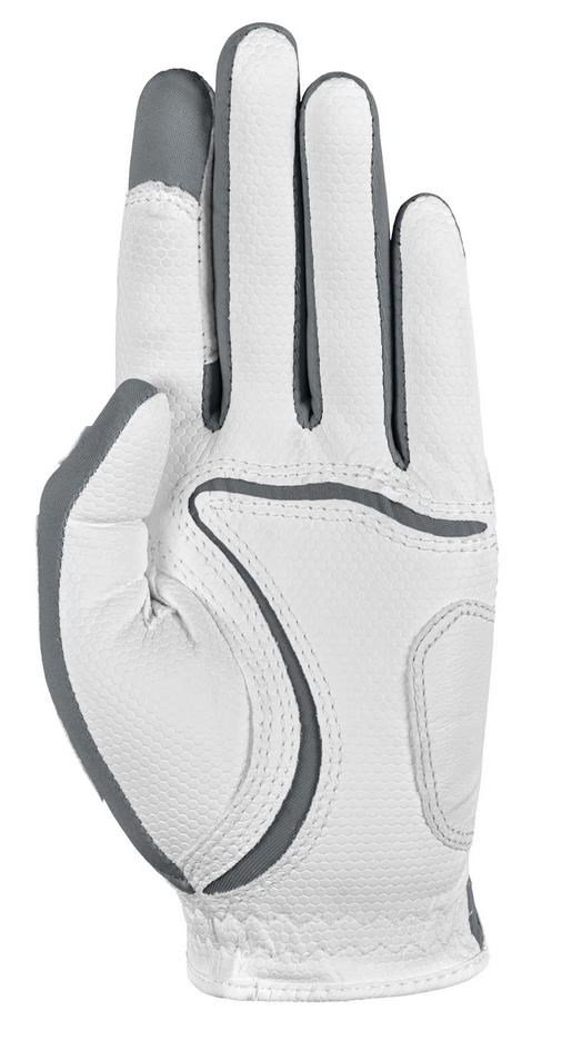 Zoom Weather Herren Handschuh, weiss/silber