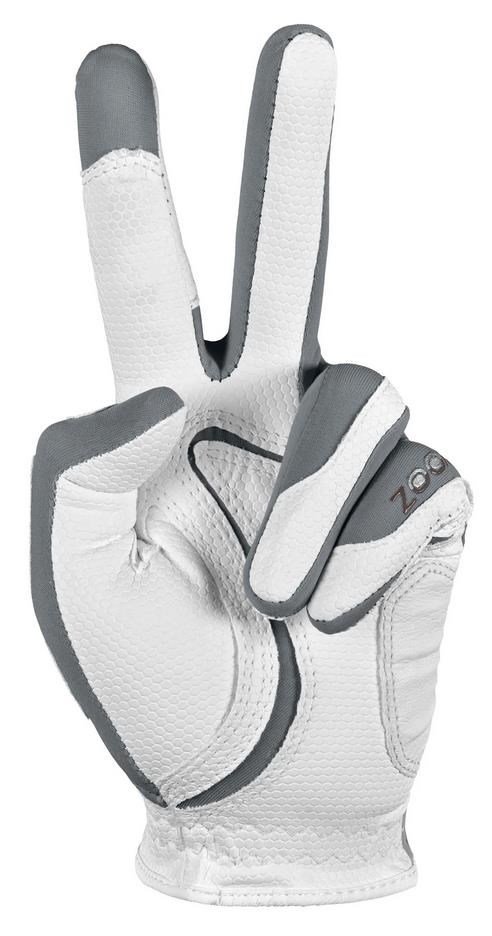 Zoom Weather Herren Handschuh, weiss/silber