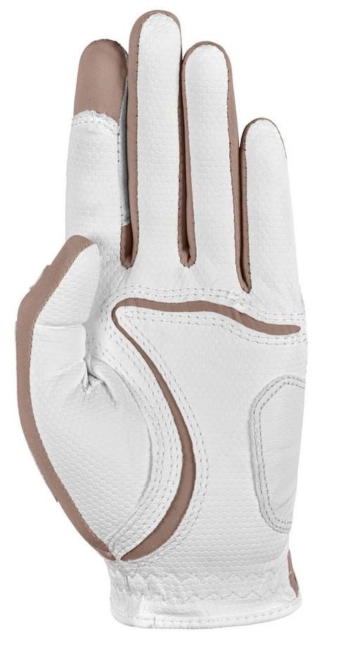 Zoom Weather Damen Handschuh, weiss/beige