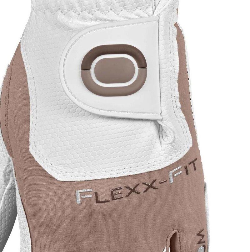 Zoom Weather Damen Handschuh, weiss/beige