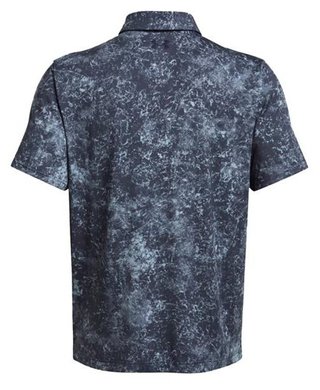 Under Armour Playoff 3.0 Printed Herren Poloshirt, downpour gray