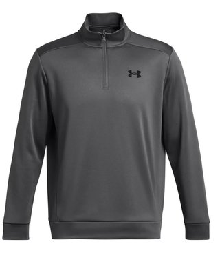 Under Armour Fleece 1/4 Zip Herren Sweatshirt, grau