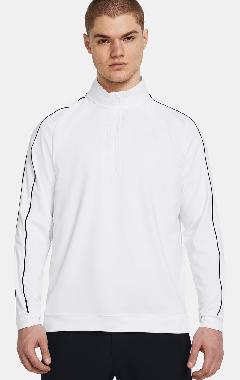 Under Armour Storm Midlayer 1/2 Zip Herren Sweatshirt, weiss