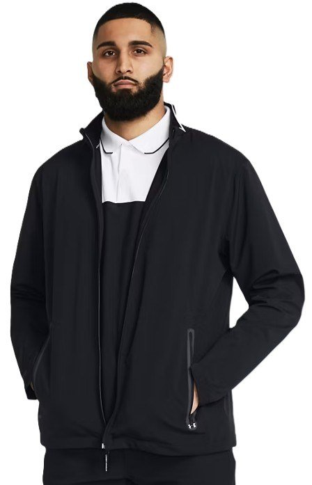 Under Armour Storm WindstrikeFull zip Herren Sweatshirt, schwarz/weiss