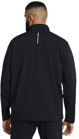 Under Armour Storm WindstrikeFull zip Herren Sweatshirt, schwarz/weiss