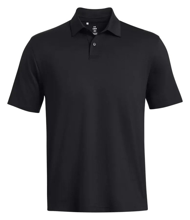 Under Armour T2G Herren Polo, schwarz/pitch gray