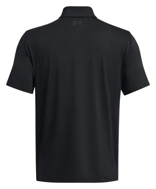Under Armour T2G Herren Polo, schwarz/pitch gray