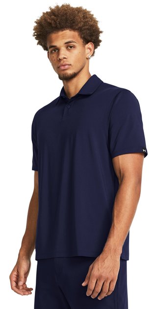 Under Armour T2G Herren Polo, midnight navy/pitch gray