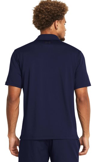 Under Armour T2G Herren Polo, midnight navy/pitch gray