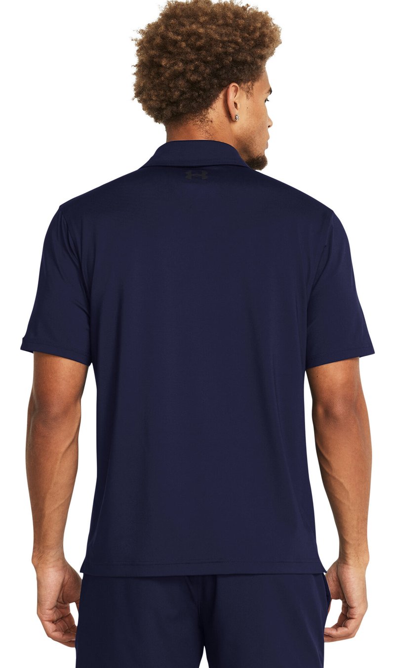 Under Armour T2G Herren Polo, midnight navy/pitch gray