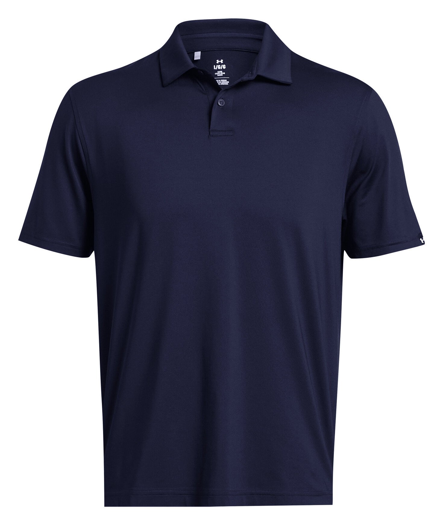 Under Armour T2G Herren Polo, midnight navy/pitch gray