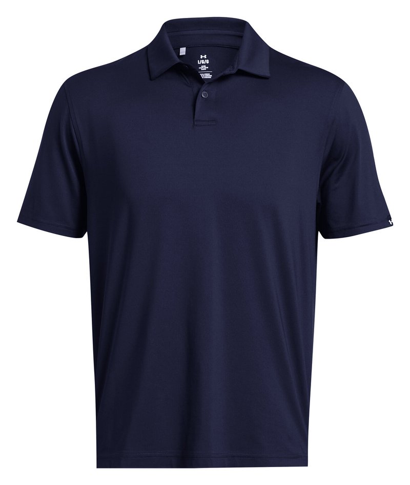Under Armour T2G Herren Polo, midnight navy/pitch gray