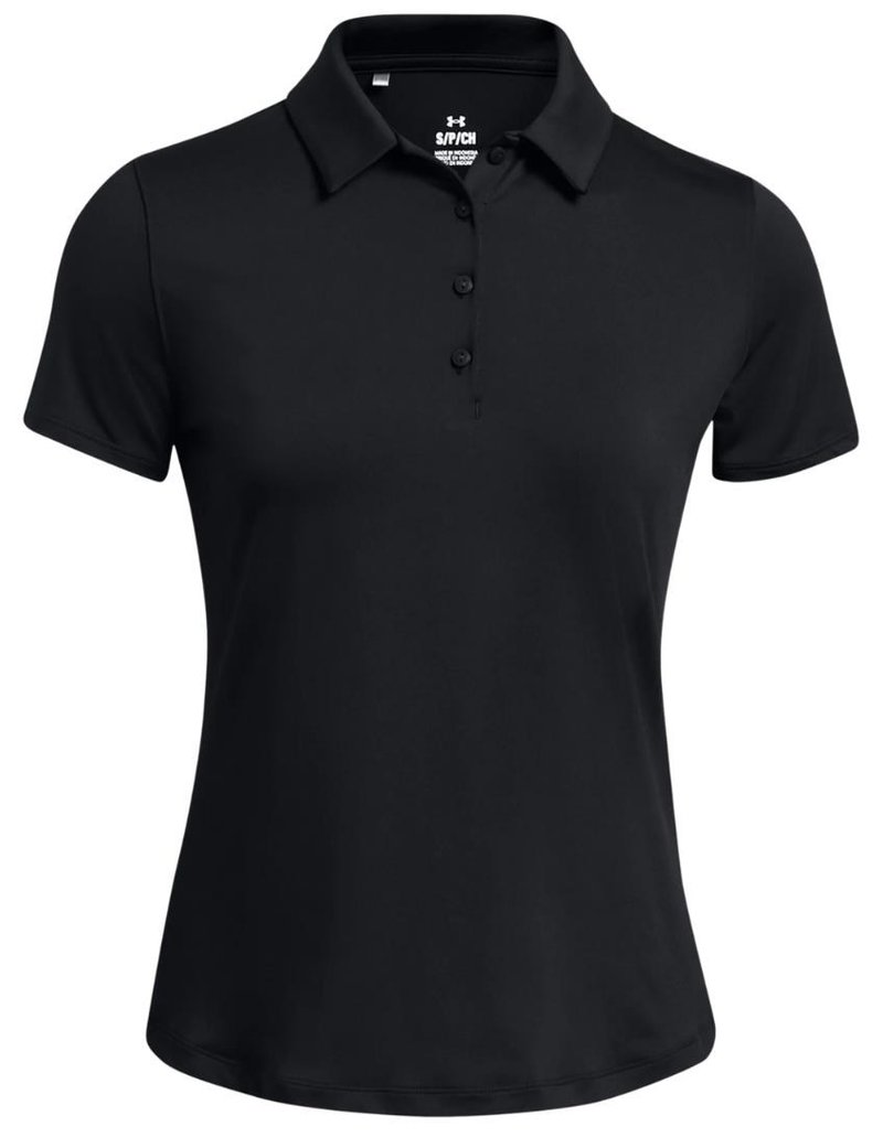 Under Armour Playoff Damen Poloshirt, schwarz