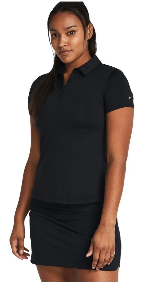 Under Armour Playoff Damen Poloshirt, schwarz