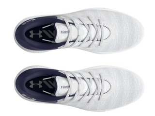 Under Armour Charged Breathe 2 Knit SL ladies golf shoes 2024, halo grey/midnight navy/metallic silver