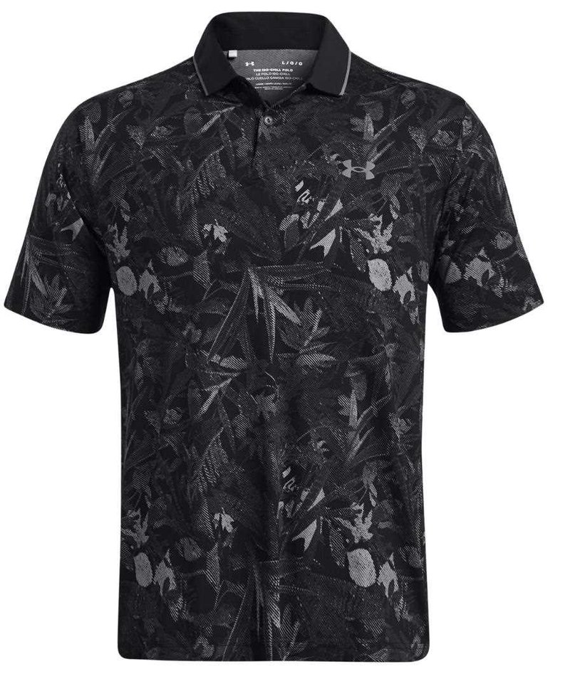 Under Armour Iso-Chill Edge Herren Poloshirt, schwarz/grau