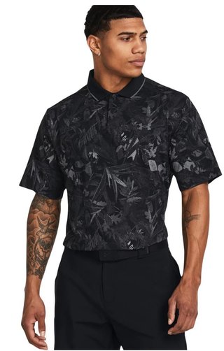 Under Armour Iso-Chill Edge Herren Poloshirt, schwarz/grau