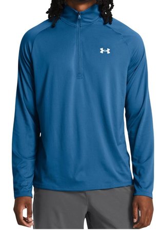 Under Armour Tech 2.0 1/2 Zip Herren Poloshirt, blau