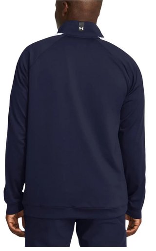 Under Armour Storm Midlayer 1/2 Zip Herren Sweatshirt, midnight navy/matrix green/white