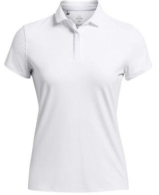 Under Armour Iso-Chill Damen Poloshirt, weiss/dunkelblau