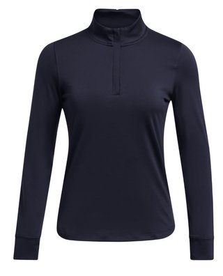 Under Armour Playoff 1/4 Zip Damen Sweatshirt, midnight navy/white