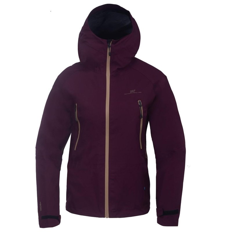 2117 of Sweden Skogmo Damenjacke, dark plum