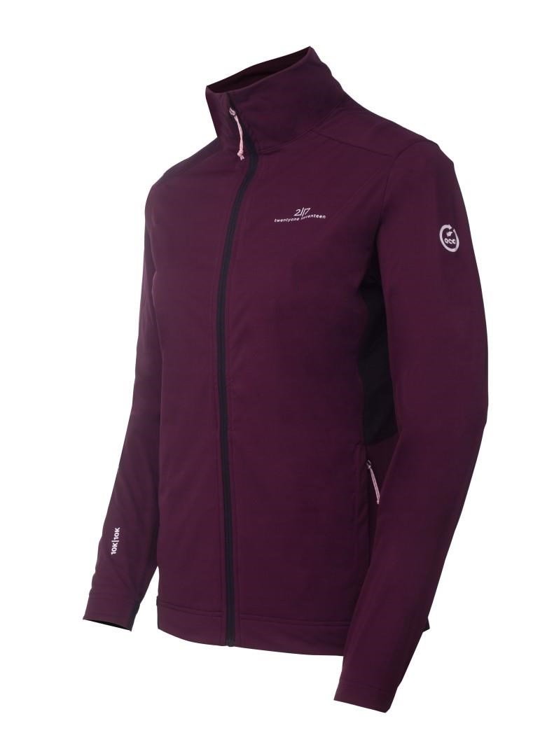 2117 of Sweden Torsvi Damenjacke, dark plum