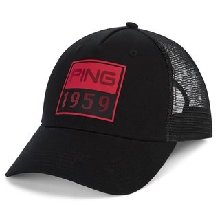 Ping Trucker Herren Cap, schwarz