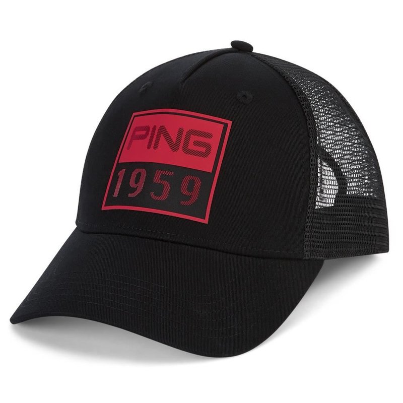 Ping Trucker Herren Cap, schwarz