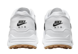 Nike Air Max 1'86 OG Unisex Golfschuhe, weiss/schwarz