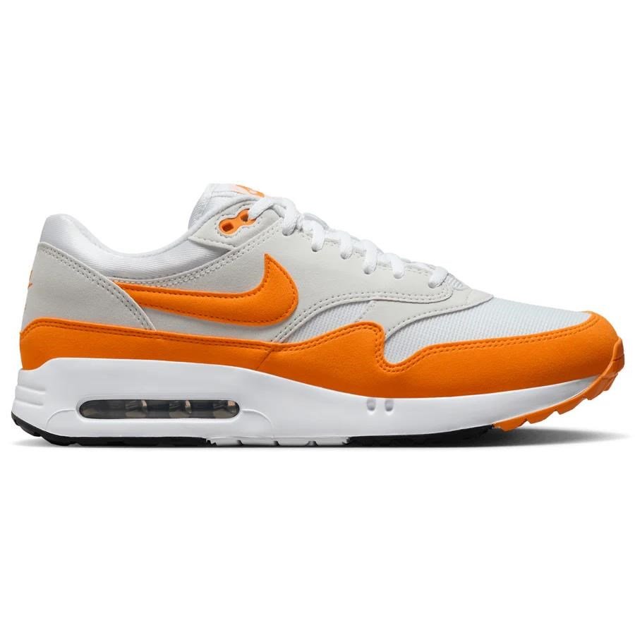 Nike AIR MAX 1 '86 OG G Herren Golfschuhe, weiss/orange