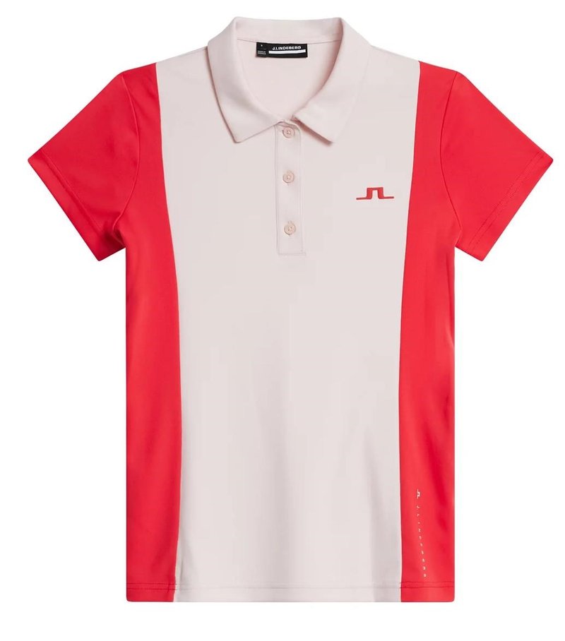 J.Lindeberg Tilly Damen Poloshirt, rose quartz