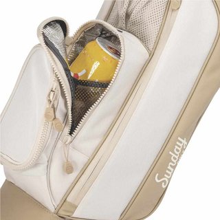 Sunday Golf Loma Pencilbag, weiss/beige