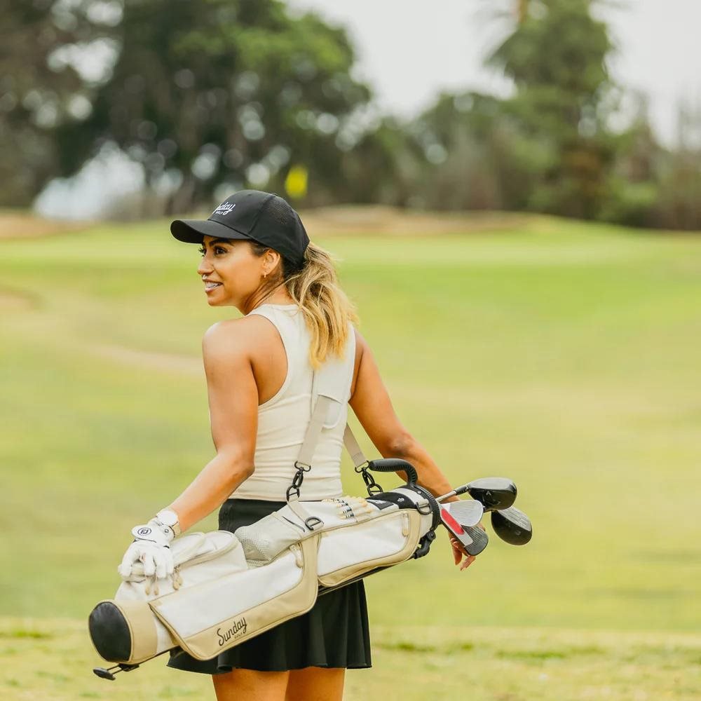 Sunday Golf Loma Pencilbag, weiss/beige