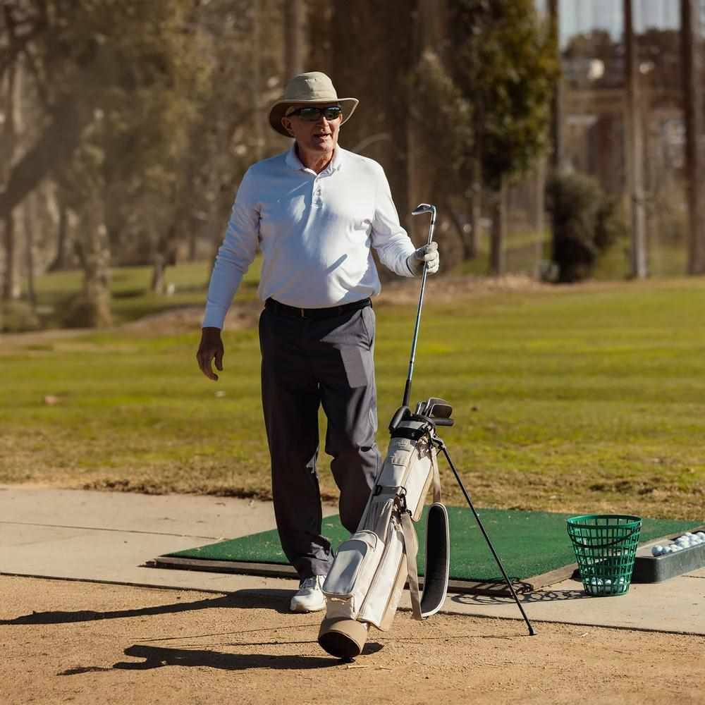 Sunday Golf Loma Pencilbag, weiss/beige