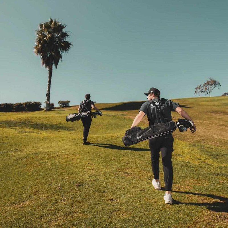 Sunday Golf Loma XL Carrybag, schwarz