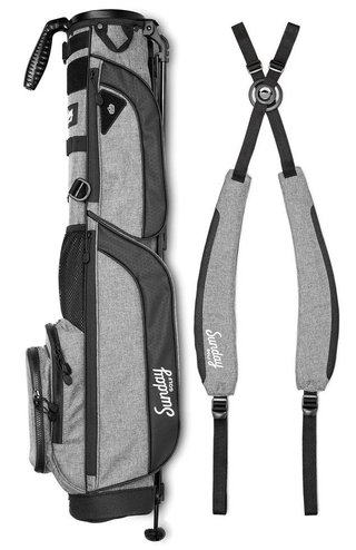 Sunday Golf Loma XL Carrybag, grau