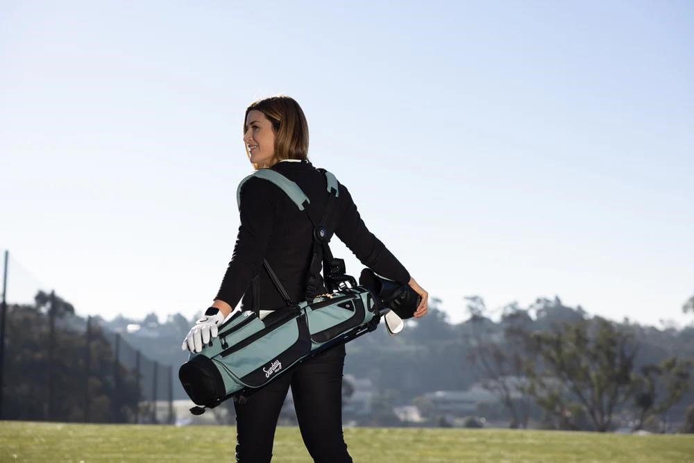 Sunday Golf Loma XL Carrybag, seafoam