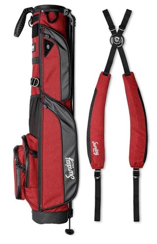 Sunday Golf Loma XL Carrybag, ron burgundy