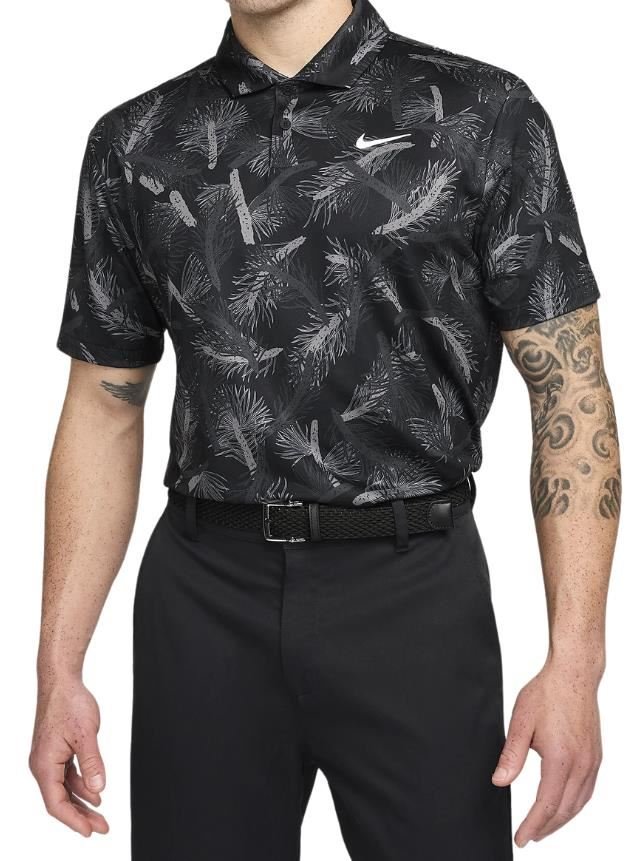 Nike Dri-Fit Tour Herren Poloshirt, grau/schwarz